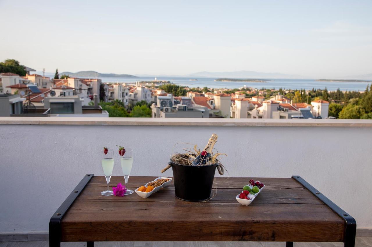 Urla 1867 Hotel Ildiri Bagian luar foto